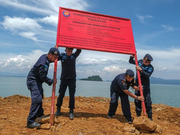 Tiga Perusahaan di Sultra Disetop Akibat Langgar Izin Ruang Laut