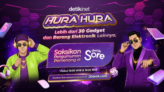 Pengumuman Pemenang detikINET Hura-hura