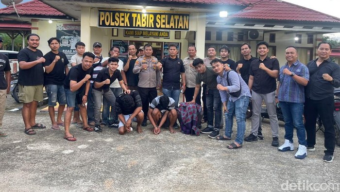 Tiga perampok di Merangin, Jambi, ditangkap polisi