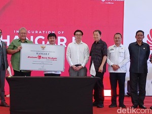 Lion Air Group Resmikan Hanggar F Batam Aero Teknik, Serap Ribuan Tenaga Kerja