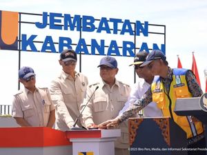 Prabowo Resmikan Jembatan Kabanaran Rp 863 M, Lintasi Sungai Progo