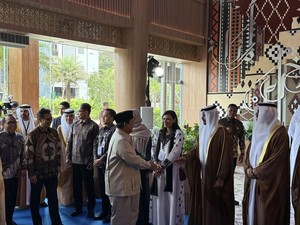 Prabowo Tinjau RS Kardiologi Solo, Didampingi Putra Presiden MBZ