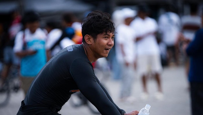 Atlet Pelatnas BMX Indonesia Rio Akbar