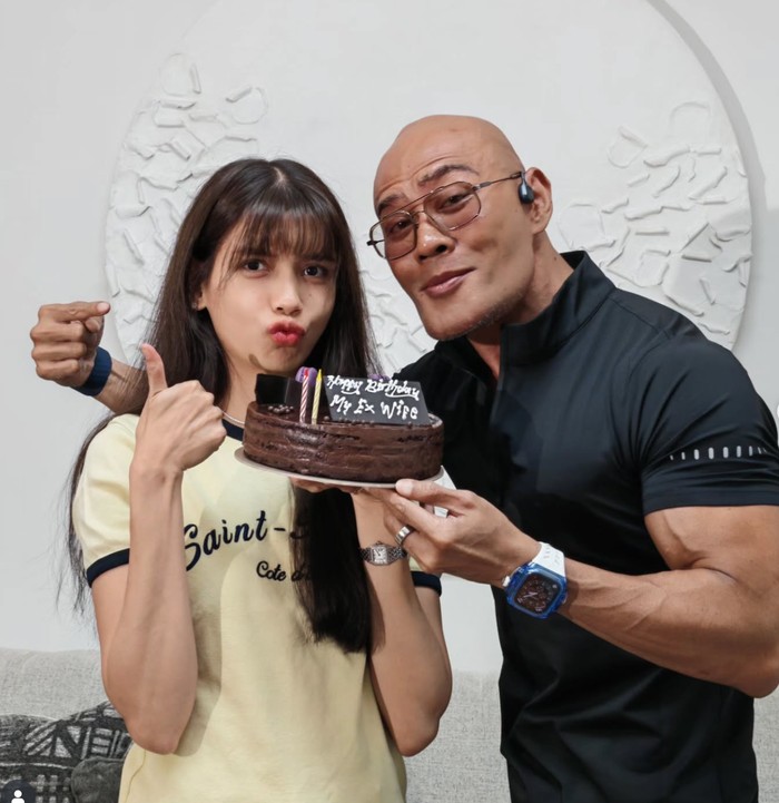 Sabrina Chairunnisa dan Deddy Corbuzier