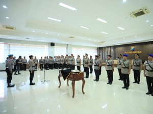 Gerbong Mutasi Kapolsek-Perwira Polres Gresik Bergulir, Ini Daftarnya