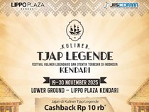 Foodies Wajib Merapat! Festival Tjap Legende Hadir di Lippo Plaza Kendari