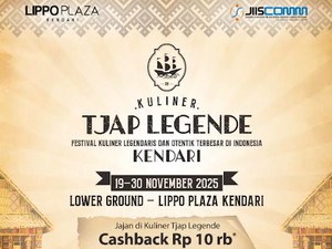 Foodies Wajib Merapat! Festival Tjap Legende Hadir di Lippo Plaza Kendari