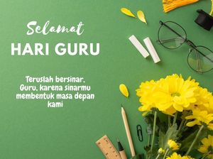 50 Kata-kata Mutiara Hari Guru Nasional 2025, Inspiratif dan Penuh Makna