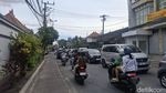 Lalu Lintas Canggu-Kerobokan Lengang Saat Galungan