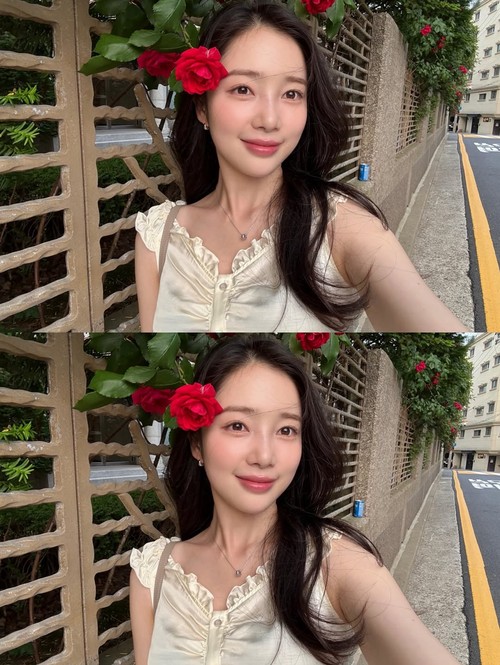 Aktris Korea Selatan Yun Chae Kyung.