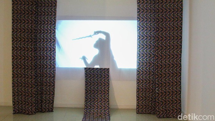 Suasana pameran MTN Lab Residensi Jakarta yang bertajuk 