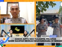 Awal Mula Aiptu Eko Yulianto Bentuk Bank Sampah Berkah Bhayangkara di Serang