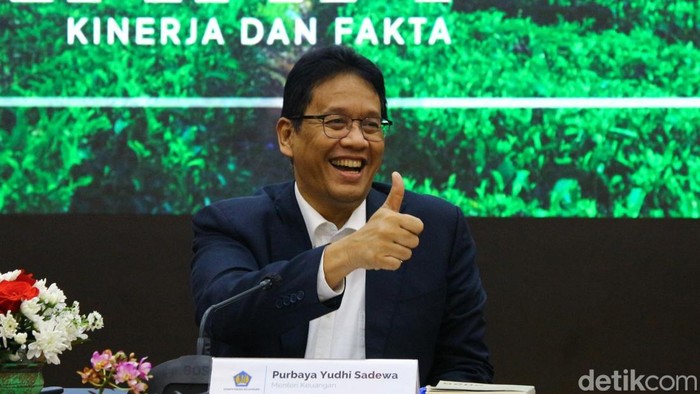 Menteri Keuangan Purbaya Yudhi Sadewa menyampaikan paparan pada konferensi pers APBN Kita edisi November 2025 di Gedung Djuanda Kementerian Keuangan, Jakarta, Kamis (20/11/2025).