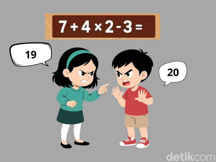 Operasi Bilangan Ini Sering Diperdebatkan, Kamu Termasuk yang Benar atau Salah?