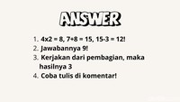 Nah, ini jawabannya. Kamu betul berapa nih? (Foto: Aida Adha Siregar/detikHealth)