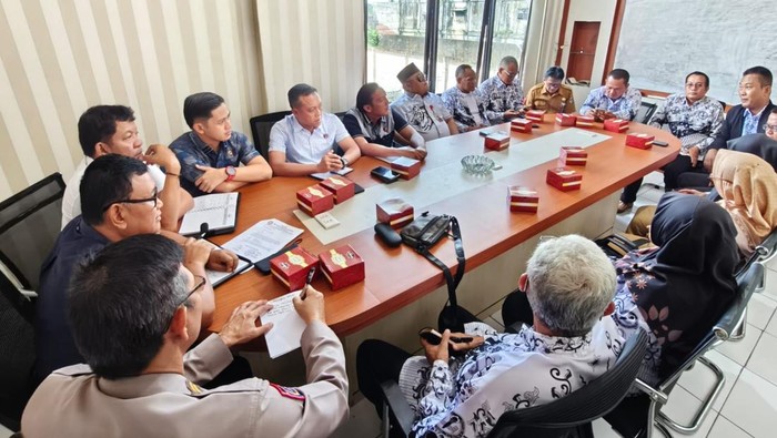 Audiensi PGRI Lubuklinggau dengan pihak kepolisian