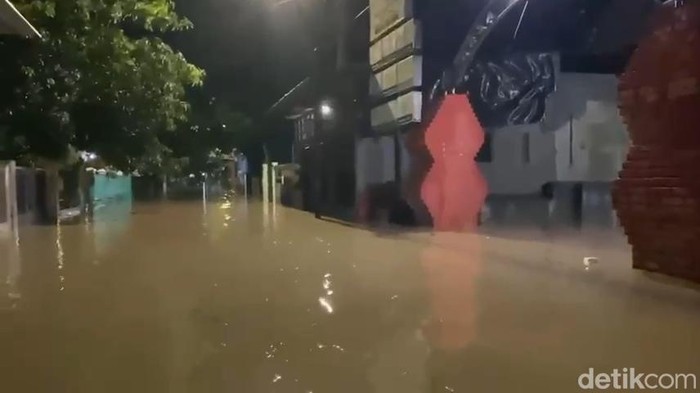 Banjir di Desa Gunungsari dan Mekarsari Cirebon