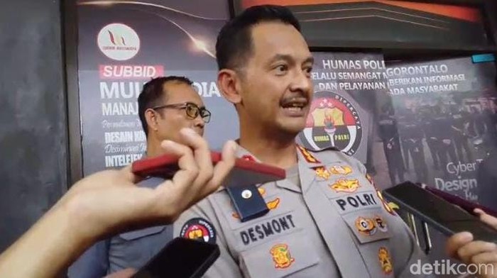 Kabid Humas Polda Gorontalo Desmont Harjendro.