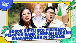 Video: Sosok Aiptu Eko Yulianto, Pelopor Bank Sampah Berkah Bhayangkara di Serang