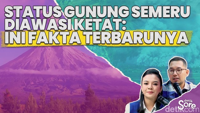 Video: Gunung Semeru Erupsi: Awan Panas Meluncur Jauh, Warga Dihimbau Waspada