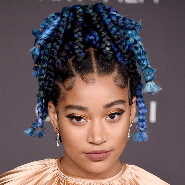 Gaya artis yang bisa jadi inspirasi warna rambut untuk kulit sawo matang