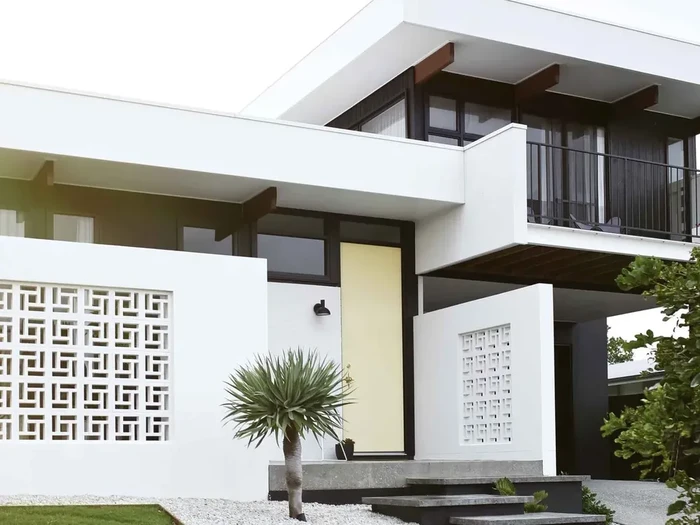 Inspirasi dinding roster di rumah