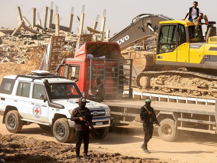 Hamas Kawal Palang Merah ke Yellow Line di Gaza