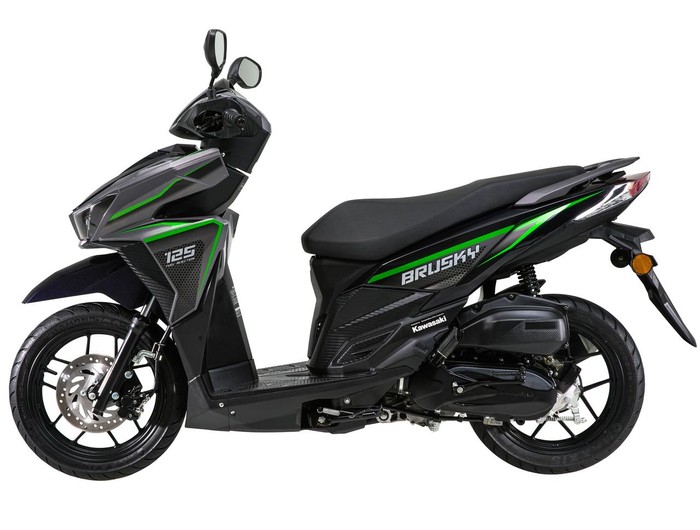 Kawasaki segarkan Brusky 125, skutik entry level pesaing Vario
