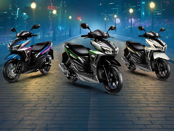 Kawasaki segarkan Brusky 125, skutik entry level pesaing Vario