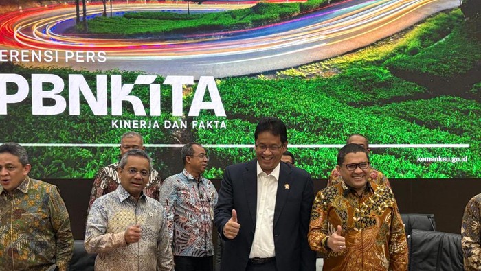 Konferensi pers APBN Kita