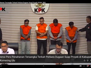 KPK: Jual Beli Proyek Jadi Praktik Umum di Pemkab OKU