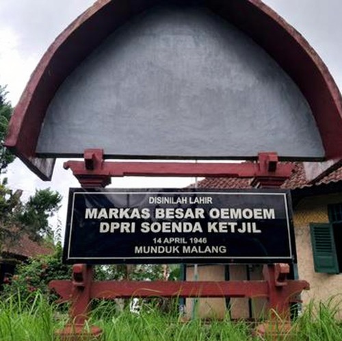Markas Besar Oemoem DPRI di Munduk Malang, Tabanan.