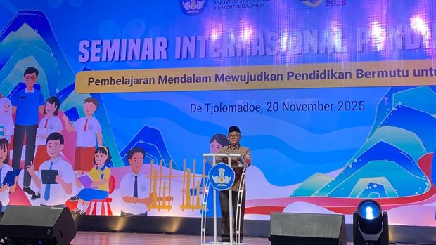 Mendikdasmen Abdul Mu'ti dalam 