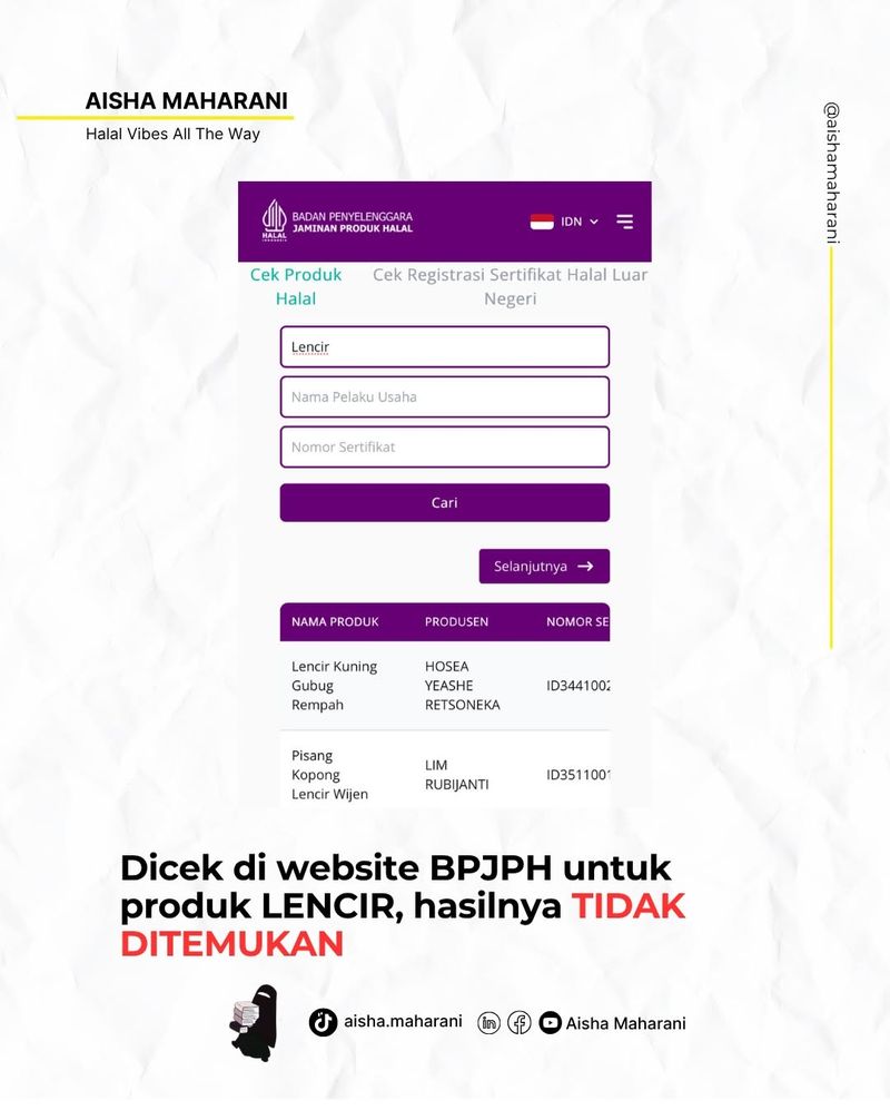 Minuman Kecantikan Ini Diduga Palsukan Logo Halal Minuman Kecantikan Ini Diduga Palsukan Logo Halal.