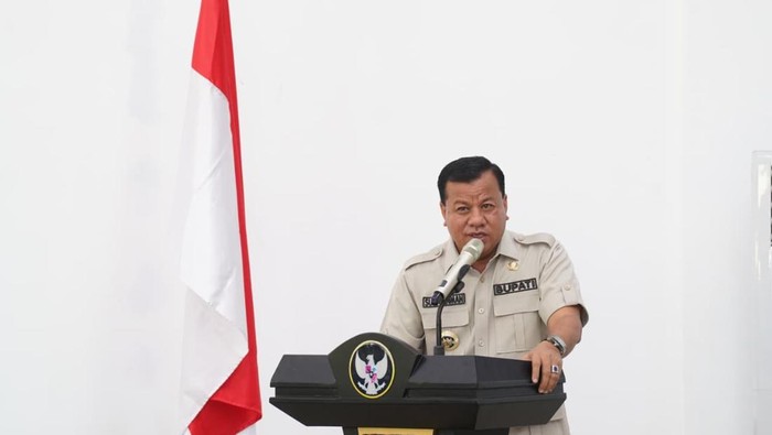 Orientasi dan Pelatihan Dubalang Batang Kuantan di Kabupaten Kuansing, Kamis (20/11/2025). Kegiatan ini dibuka oleh Kapolda Riu Irjen Pol Herry Heryawan dan Bupati Kuansing Suhardiman Amby.