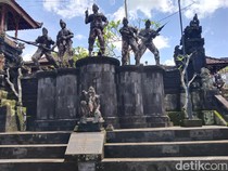 Misteri Patung Ngurah Rai di Pura Dalem Basa