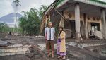 Pemukiman Warga Hancur Terdampak Erupsi Semeru