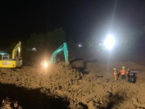 Pencarian Korban Longsor Cilacap Terhalang Tebalnya Tanah Belasan Meter