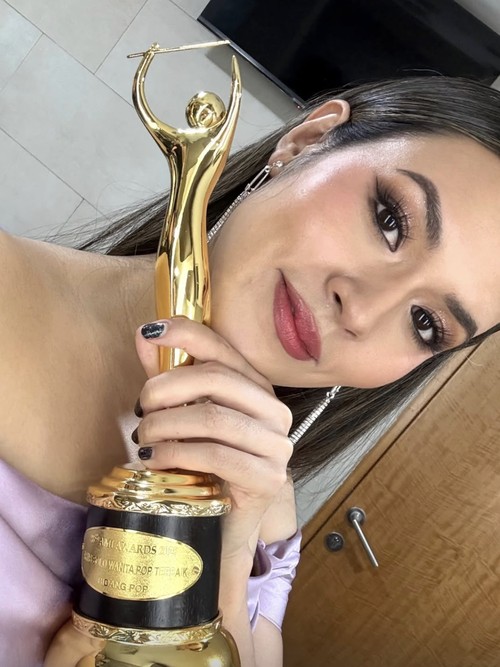 Raisa di AMI Awards 2025.