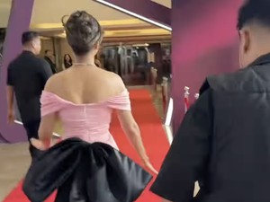 Alasan Raisa Ngibrit di Red Carpet: Kabur Sebelum Ditanya-tanya