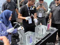 Momen Realme C85 Series Disemprot Waterjet Sampai Direbus