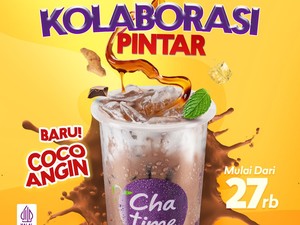 Tolak Angin & Chatime Kolaborasi Hadirkan Menu Spesial Coco Angin