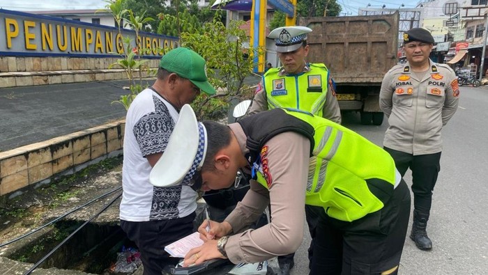 Suasana Operasi Zebra Toba 2025 di Sejumlah Titik Kota Medan (dok. Polda Sumut)