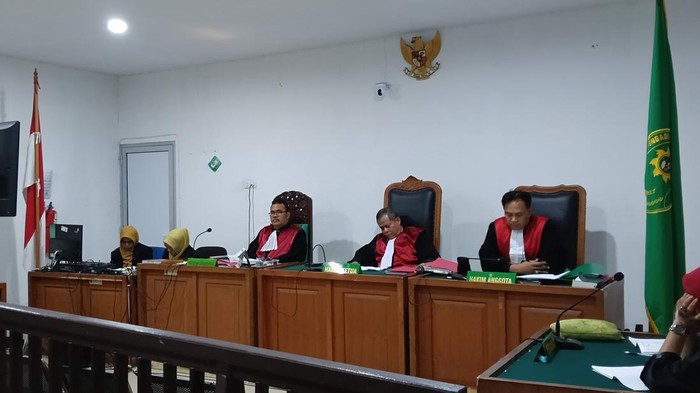 Sidang kasus penelantaran istri hingga tewas terdakwa Wahyu Saputra jalani sidang vonis