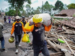 Dampak Erupsi Semeru di Lumajang: 200 Rumah Rusak, 124 Ternak Mati