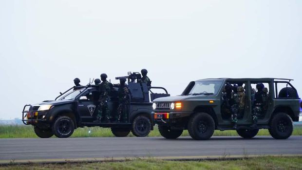 TNI menggelar latihan komando gabungan di Morowali untuk perkuat pengamanan SDA Nasional, Kamis (20/11/2025). TNI menggelar latihan komando gabungan di Morowali untuk perkuat pengamanan SDA Nasional, Kamis (20/11/2025).
