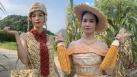 Bahan Dapur Jadi Fashion Show, Gaun Karya Wanita Ini Viral di Medsos