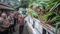Kunjungan mendadak itu dilakukan untuk memastikan kondisi satwa serta mengecek kebenaran informasi yang beredar di media sosial. ANTARA FOTO/Muhammad Iqbal