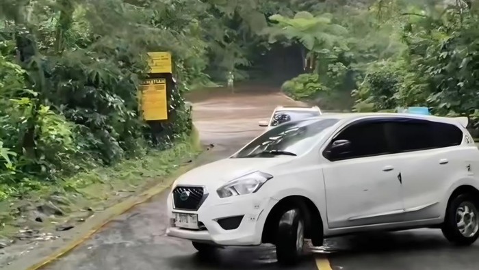 Viral pengunjung diputar balik saat Taman Safari Indonesia sempat banjir.
