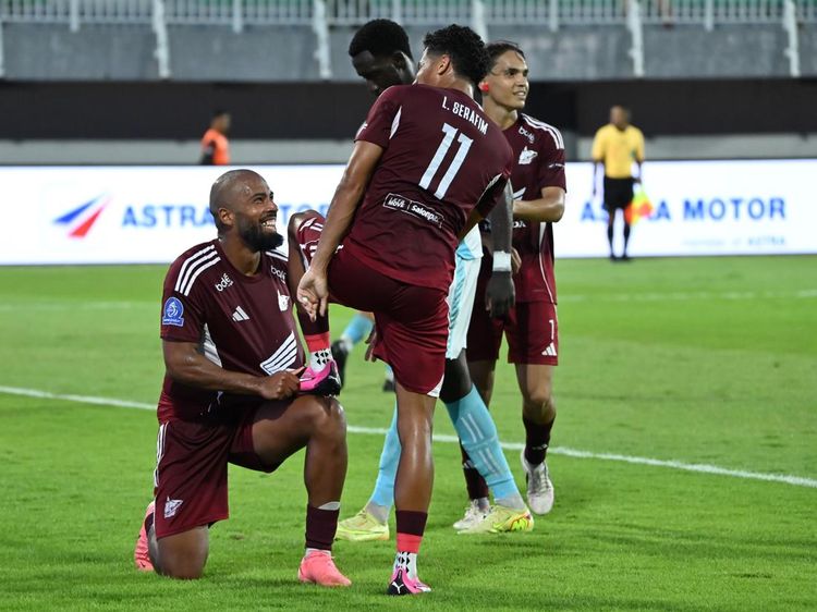 Potret PSM Makassar Pesta 5 Gol ke Gawang PSBS Biak